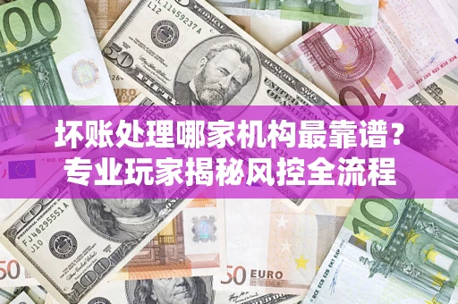 济南坏账处理哪家机构最靠谱？专业玩家揭秘风控全流程