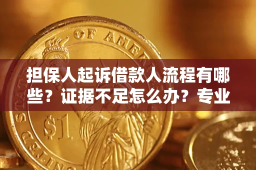 济南担保人起诉借款人流程有哪些？证据不足怎么办？专业律师解答