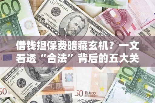济南借钱担保费暗藏玄机？一文看透“合法”背后的五大关键陷阱
